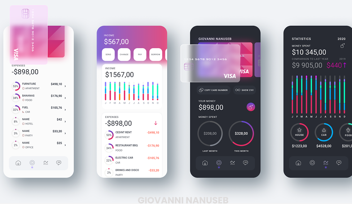 Banking App Design