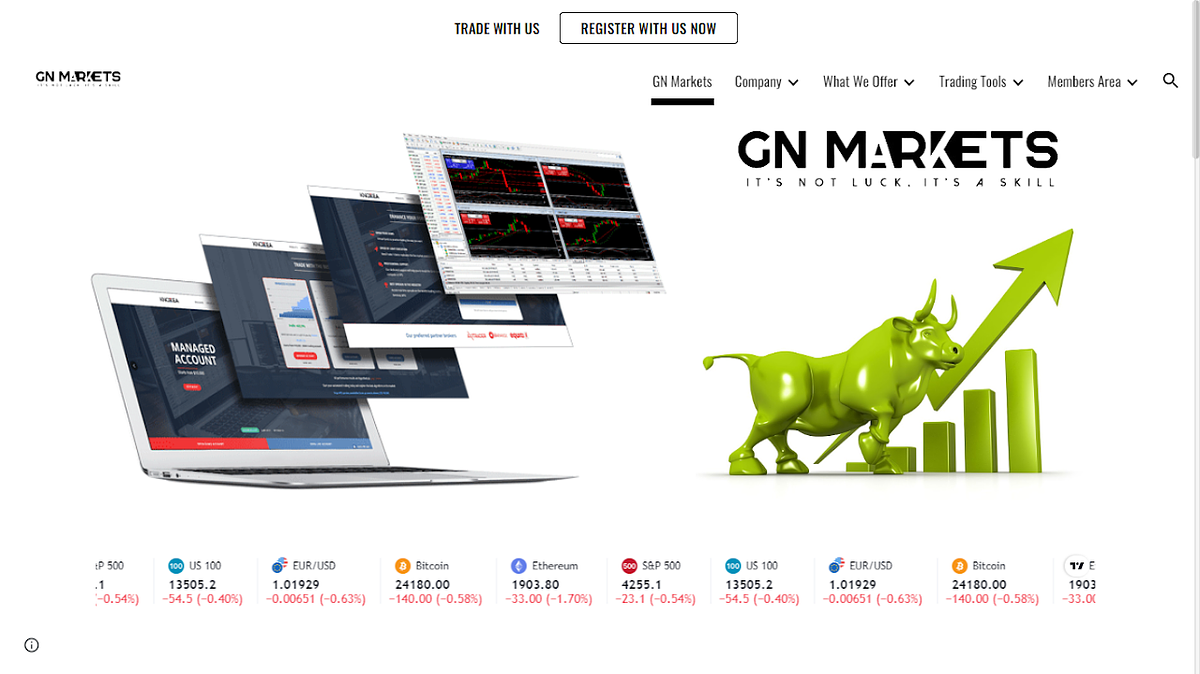 GN Markets Website