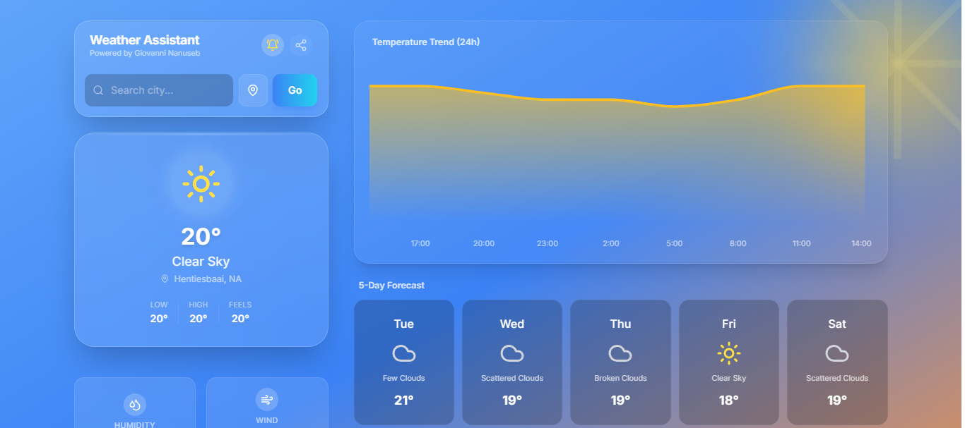 Weather Assistant App